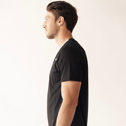 Men's Court Top - Black