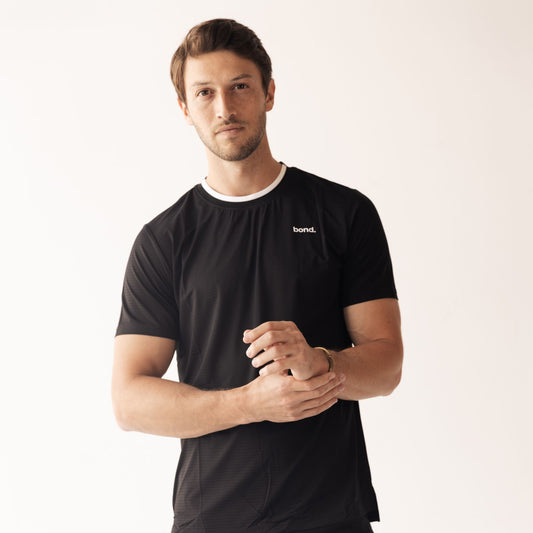 Men's Court Top - Black