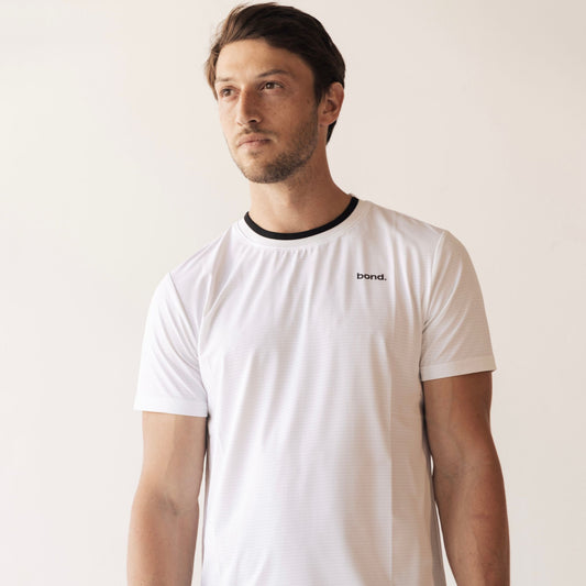 Men's Court Top - White