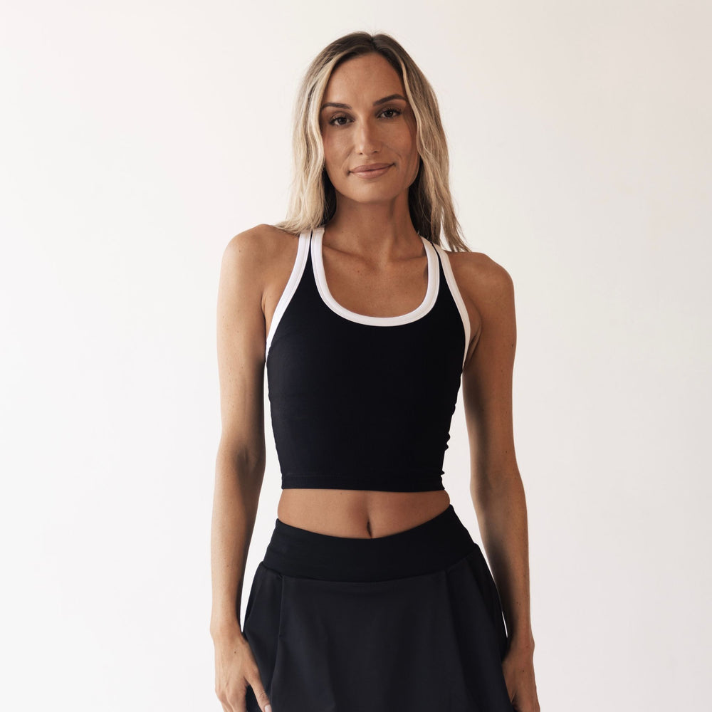 Women’s Everyday Ribbed Top - Black