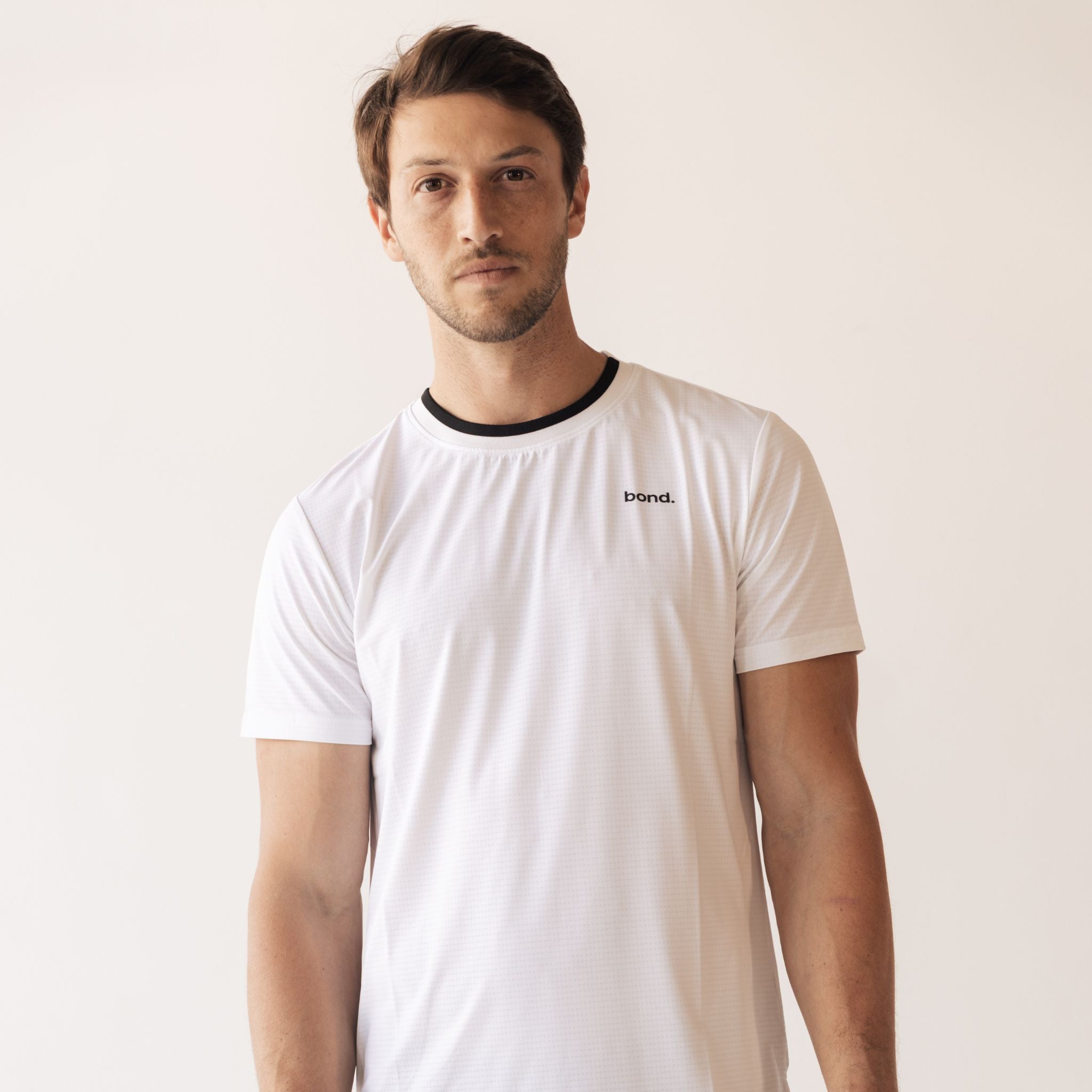 Men's Court Top - White – bond.